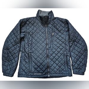 Columbia Women's Black Quilted/Puffer Core Interchange Jacket, Size Medium